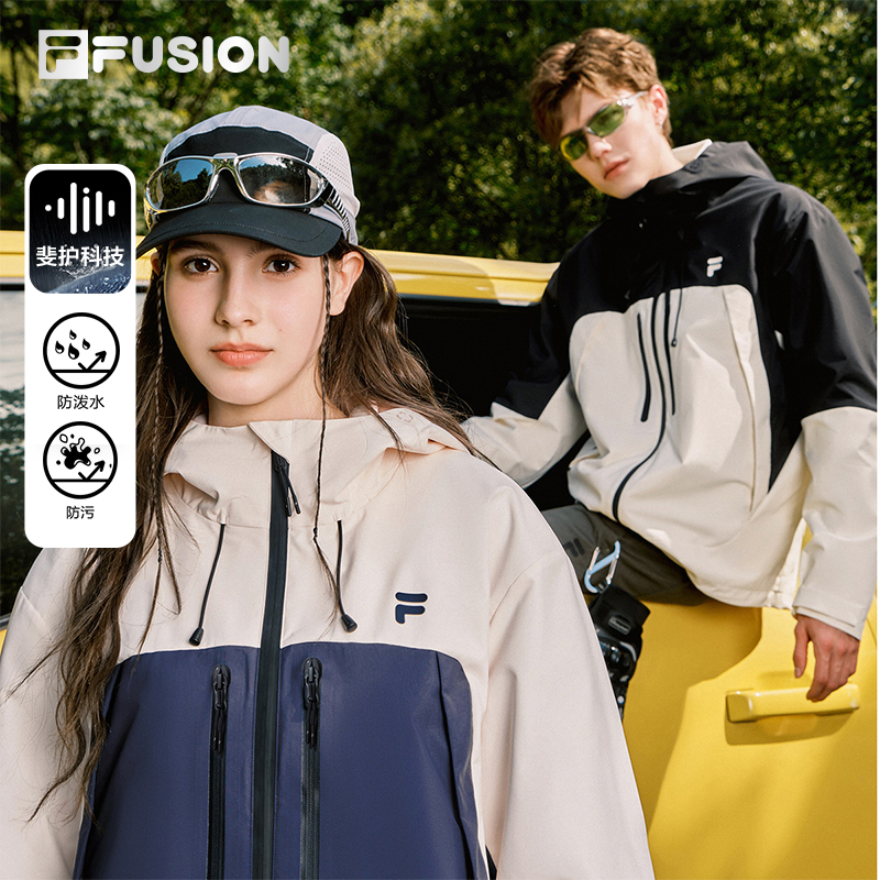 FILAFUSION斐乐中性梭织上衣
