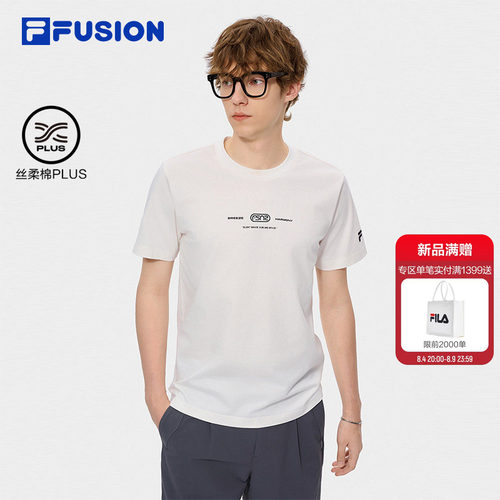 FILAFUSION斐乐男子短袖T