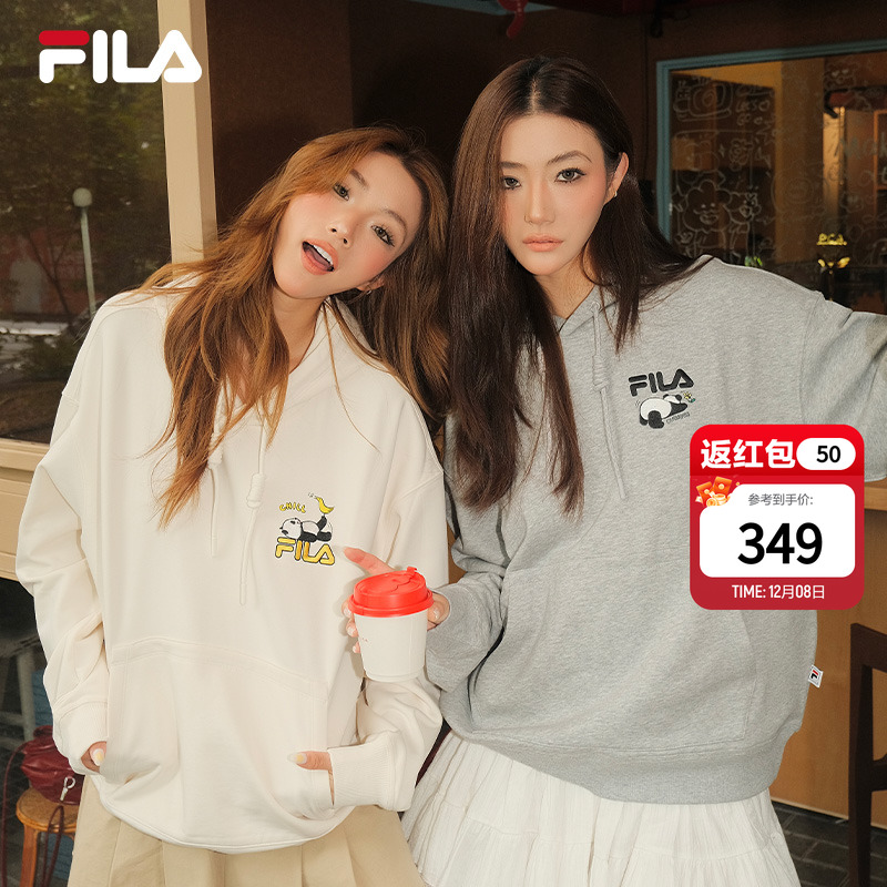 FILA斐乐中性针织连帽上衣