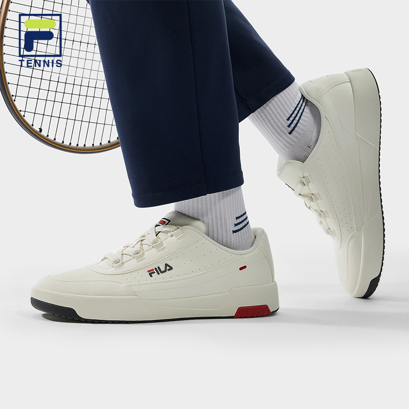 圆盾鞋|FILA斐乐情侣男通勤板鞋