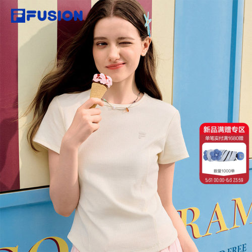 FILAFUSION斐乐潮牌短袖T