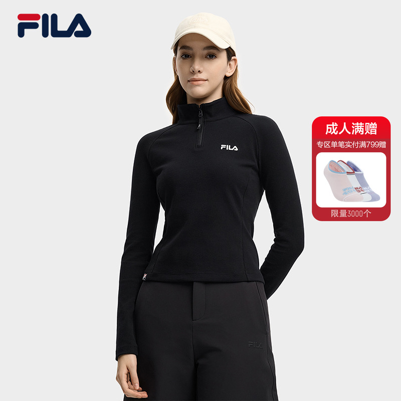 FILA斐乐女士针织长袖衫