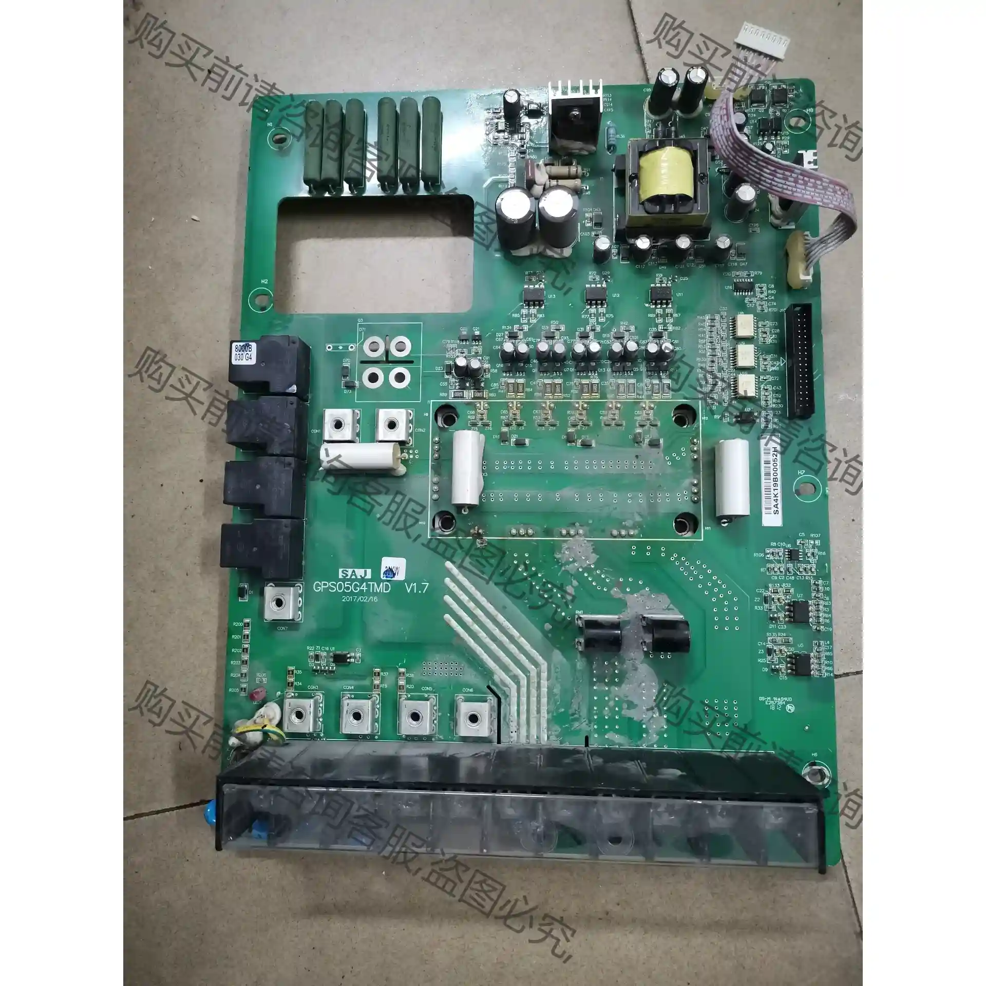 原装拆机三晶变频器 GPS05G4TMD V1.7 ,30K 先议价 包上机好用