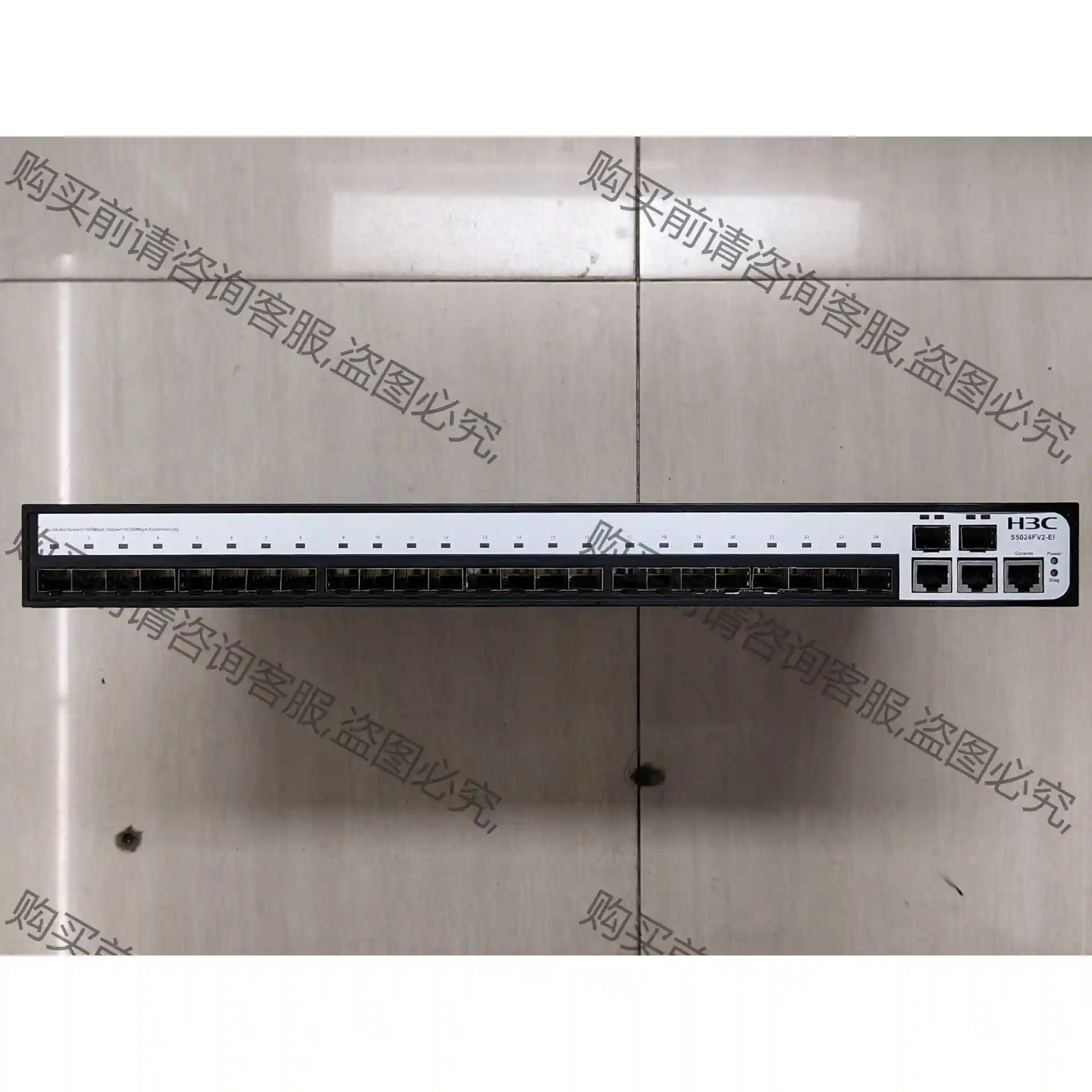 H3C S5024FV2-EI H3C 24口光口千兆交换机 先议价 包上机好用
