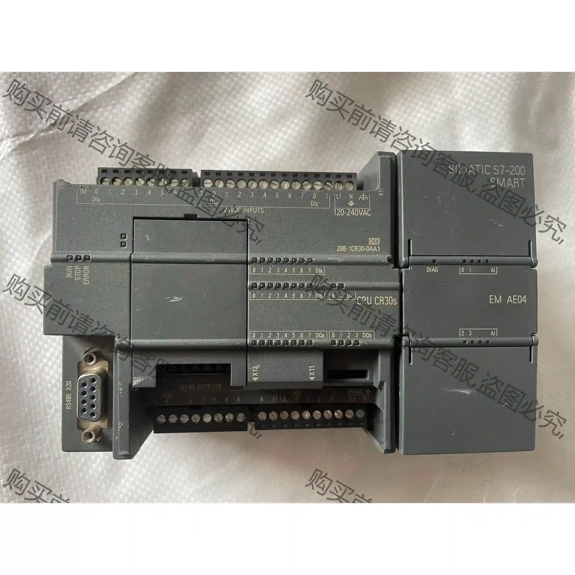 西门ziPLC S7-200 CPU CR30S 先议价 包上机好用