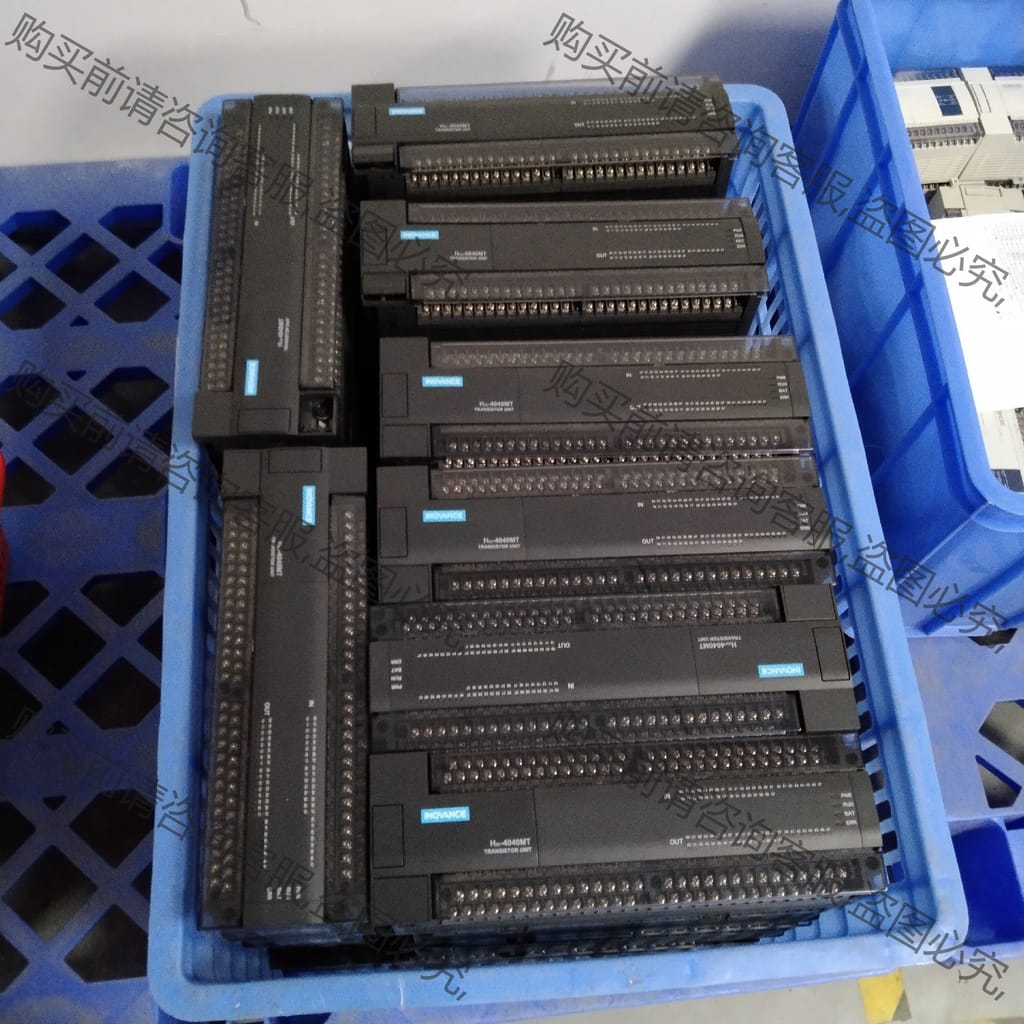 功能正常议价 汇川H2U-4040MT-XP PLC可编程控制器