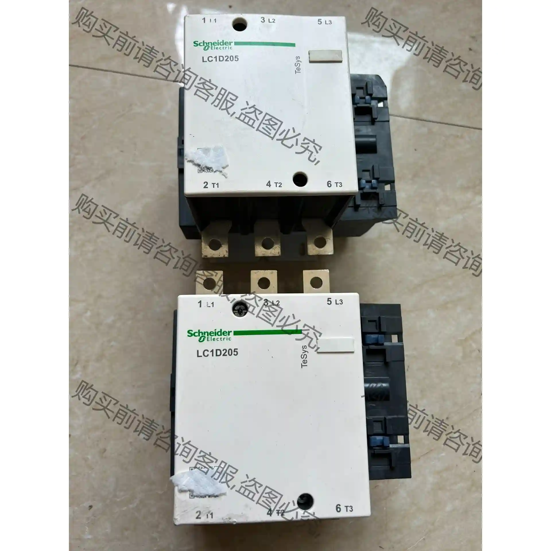 施耐de交流接触器LC1D205M7C 无包装无使用快递暴力 先议价 包上