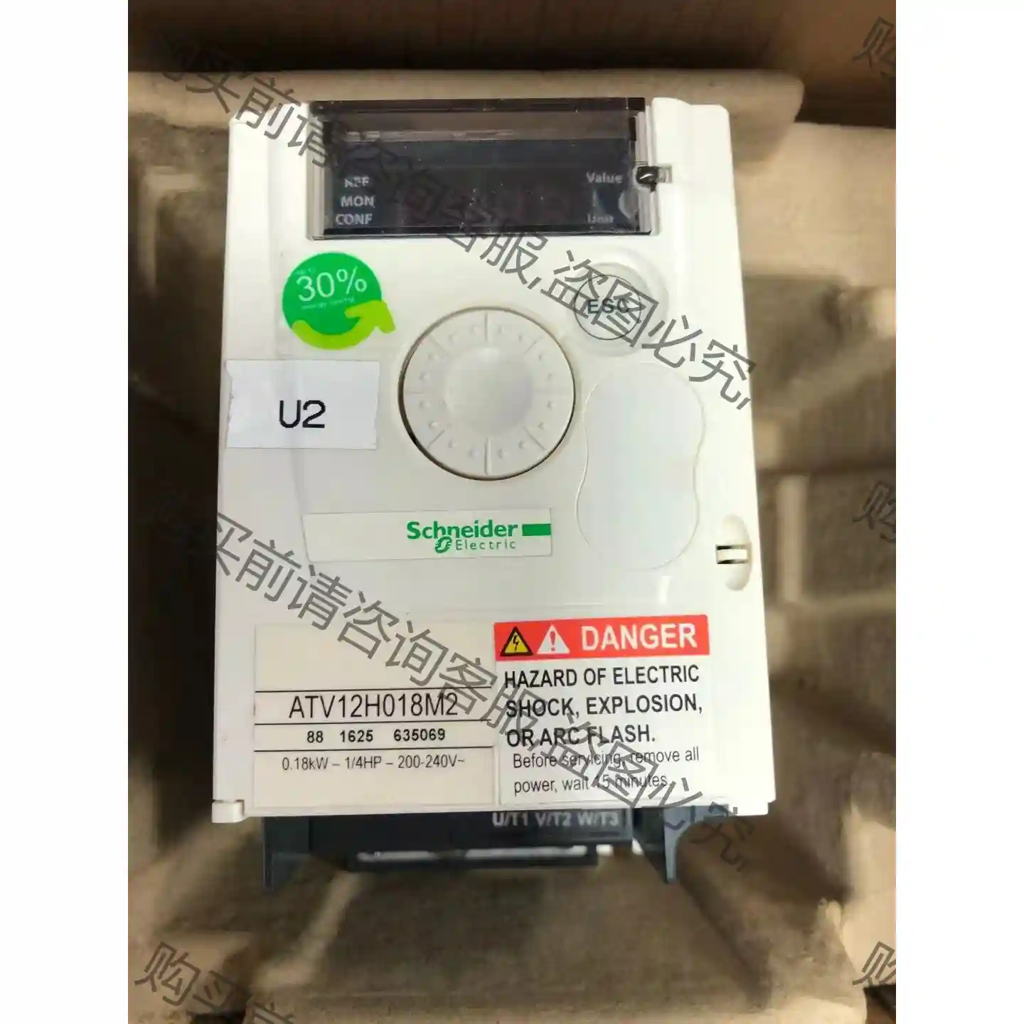 原装拆机施耐de变频器ATV12H018M2特价处理 先议价 包上机好用