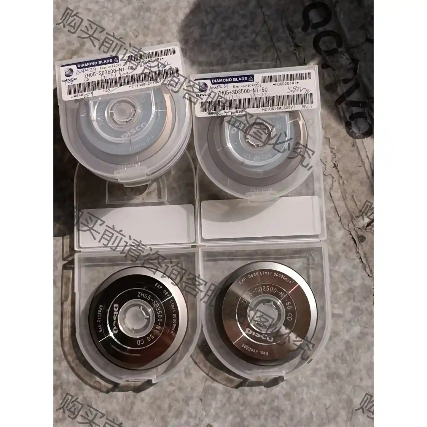 DISCO划片刀,硬刀二手ZH05-SD3500-N1-50 先议价 包上机好用