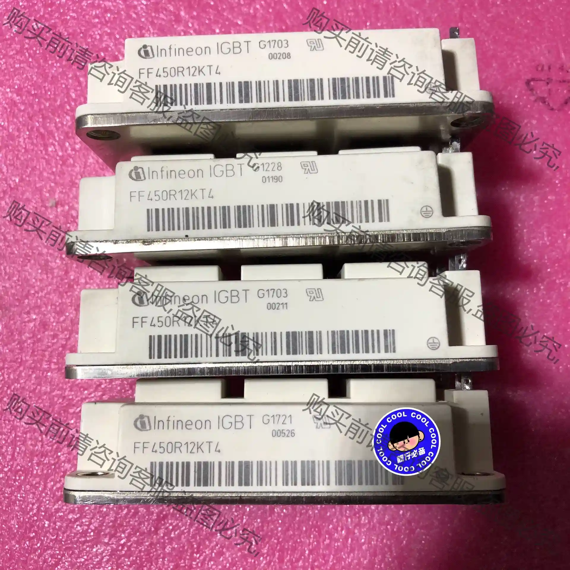 FF450R12KT4，FF300R12KT4，FF200R 先议价 包上机好用