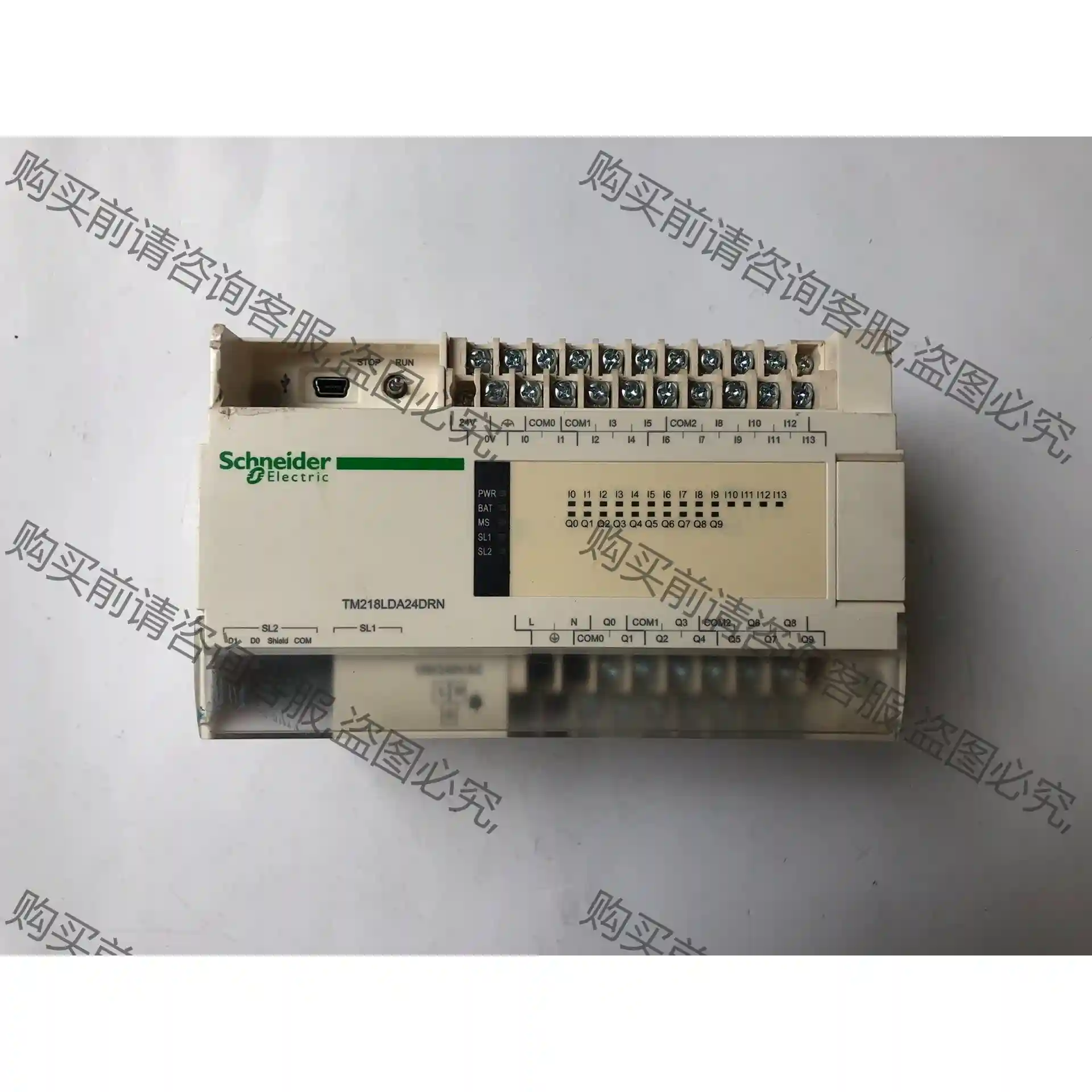 施耐dePLC TM218LDA24DRN，拆机现货实拍，有轻 先议价 包上机好