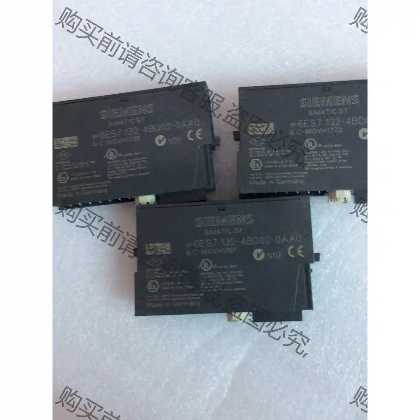 西门ziPLC小模块6ES7132-4BD02-0AA0有3个 先议价 包上机好用
