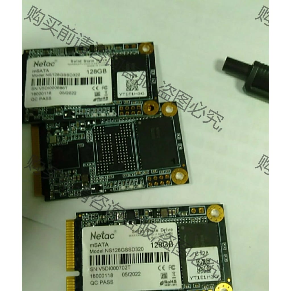 功能正常议价 朗科 128g SSD 固态硬盘 mSATA SATA3 拆