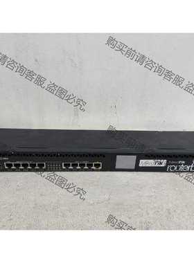 功能正常议价 MlkrotTik RB2011UiAS-RM，10口企业千