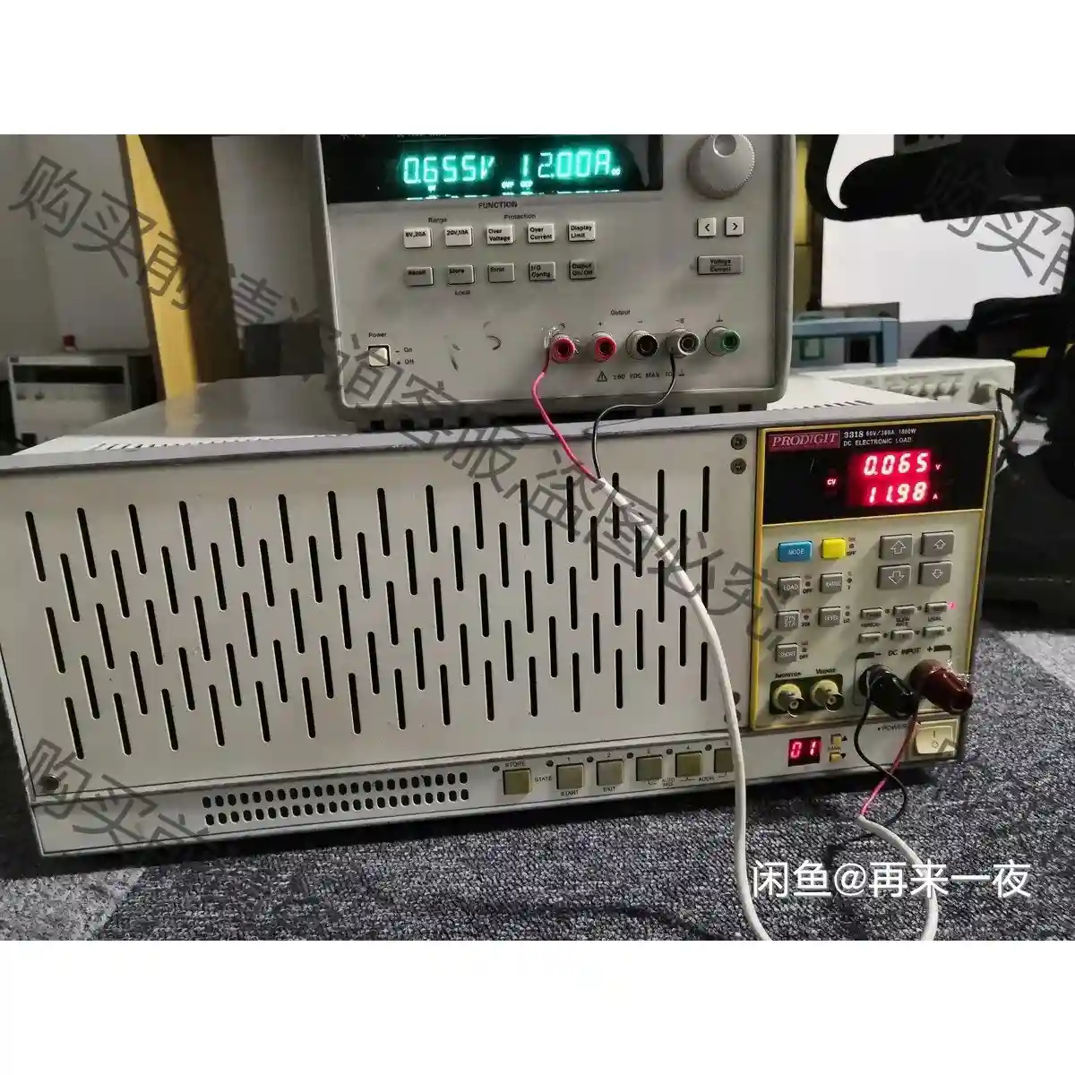 台湾博计Prodigit 3318直流电子负载，60V,36 先议价 包上机好用