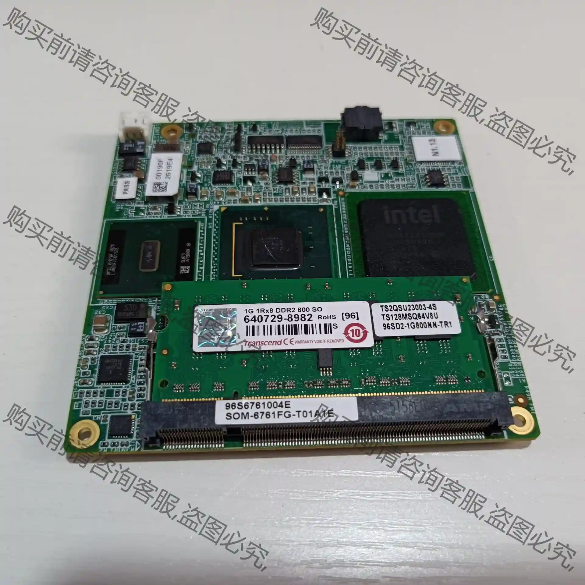 研华SOM-6761FG-T01A1E 工控设备机主板 S 先议价 包上机好用