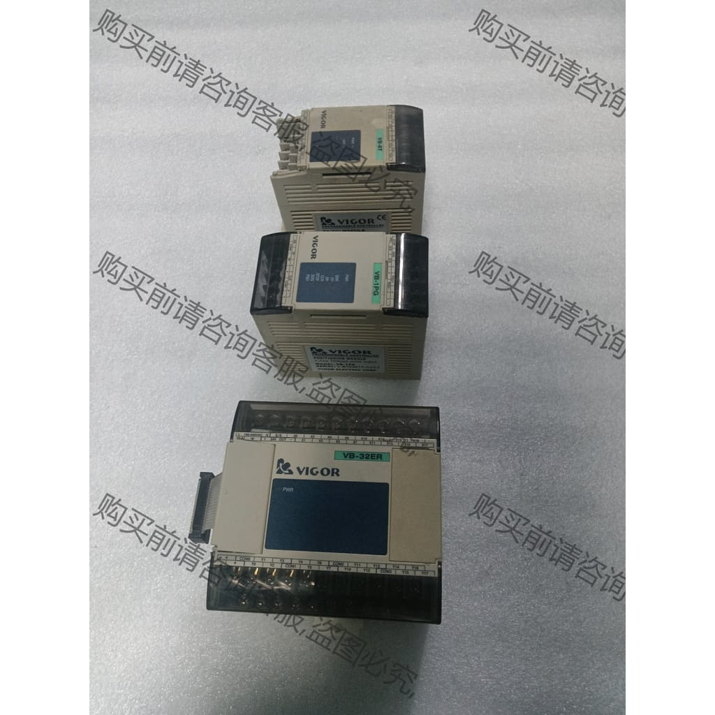 功能正常议价 丰炜PLC拆机二手VB-8T,