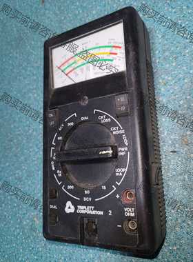 功能正常议价 triplett model 2万用表／多功能表，成色如图