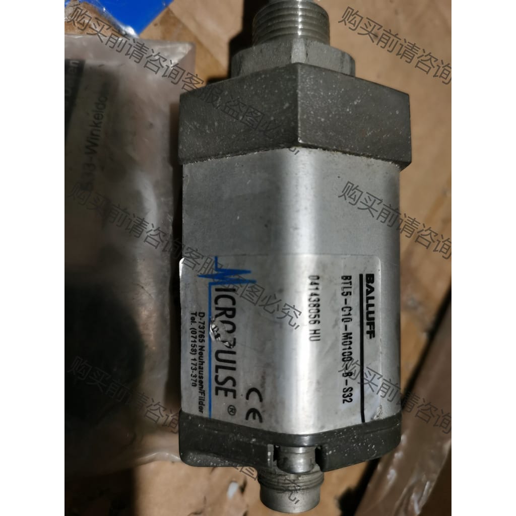 功能正常议价 巴鲁夫位移传感器BLT5-C10-M0100-B-S32，+