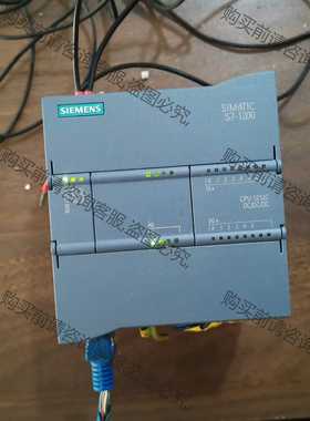 功能正常议价 西门zi1200 CPU1212C DCDCDC晶体管输出6E