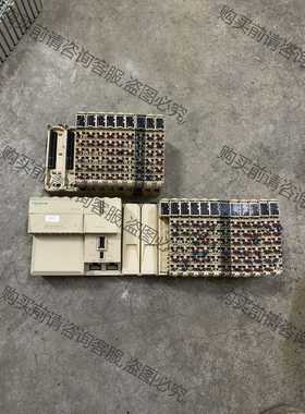 功能正常议价 拆机实物照片施耐dePLC