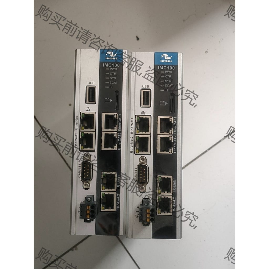 功能正常议价 汇川机器人控制系统IMC100R-E-X1，二手拆机的包好