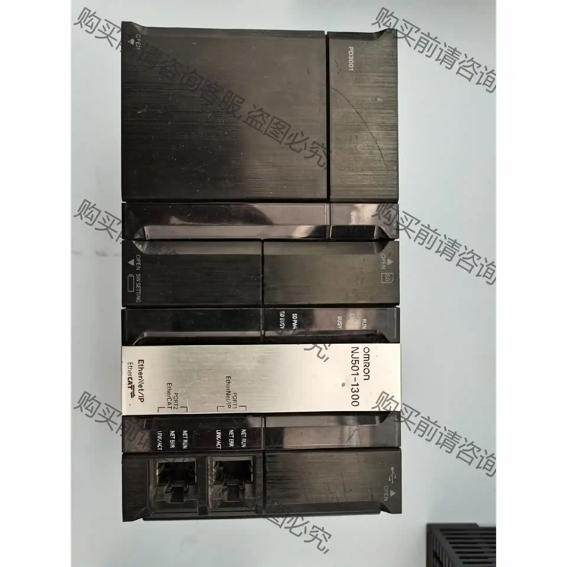 欧姆longPLC，NJ501-1300,＋NJ-PD3001,一 先议价 包上机好用