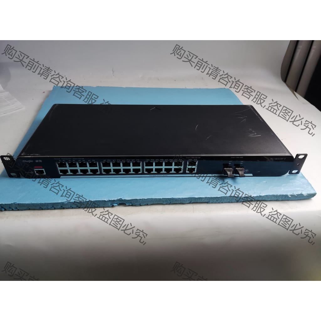 功能正常议价 RG-NBS228F-E 24口10/100M自适应端口，2