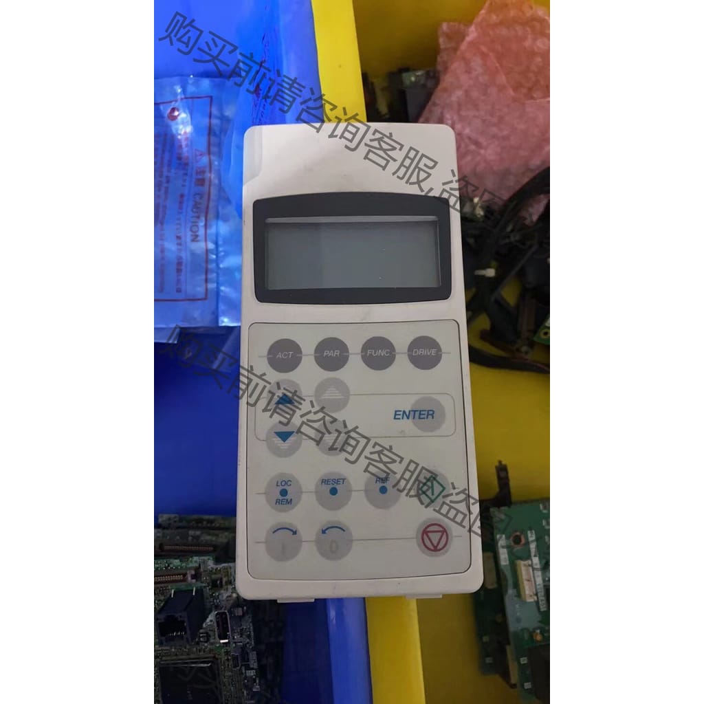 功能正常议价 AB ACS800变频器二手操作面板CDP312R控制盘，
