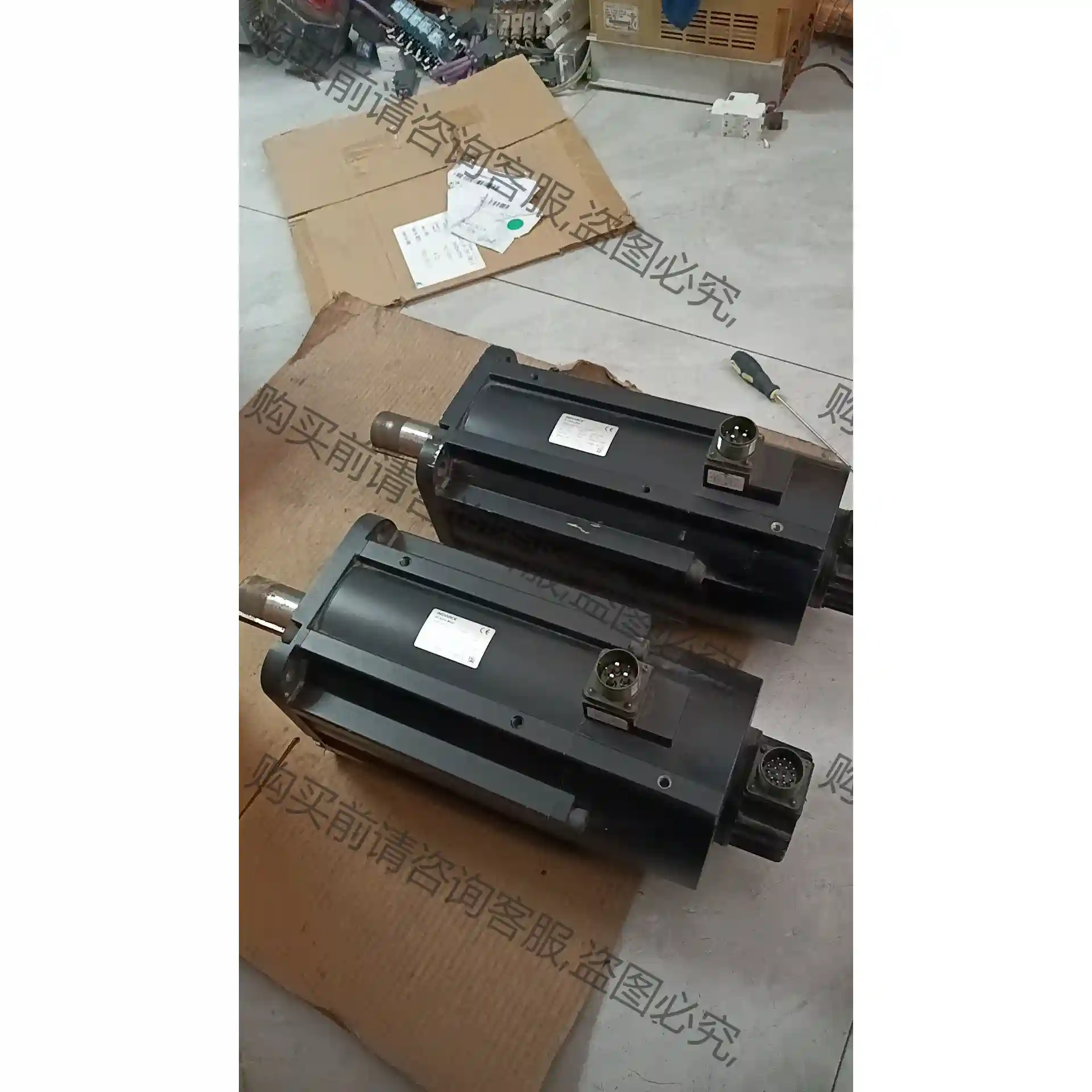 汇川7500瓦伺服电机型号MS1H3-75C15CD-A33 先议价 包上机好用