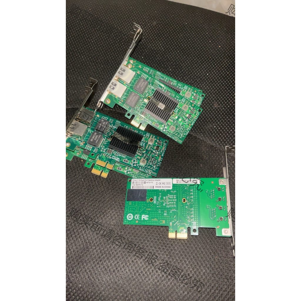 功能正常议价 WIN YAO WY575T2 PCI-e X1双口千兆网卡