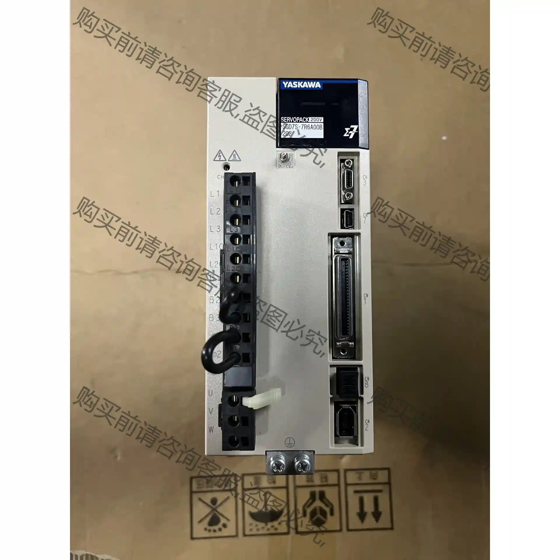 安川SGD7S-7R6A00B 安川1KW伺服器,充新成色。 先议价 包上机好