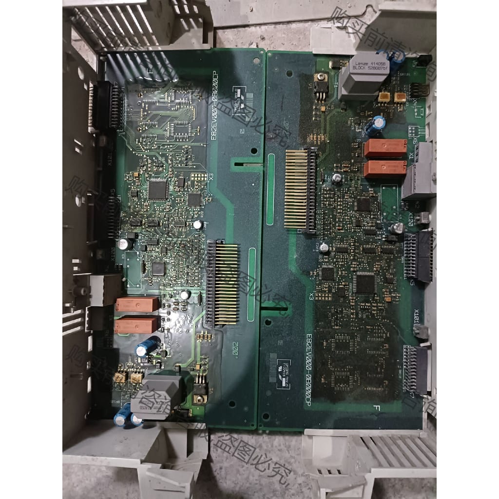 功能正常议价 伦次变频器主板CPU板E82EV000-0B000CP