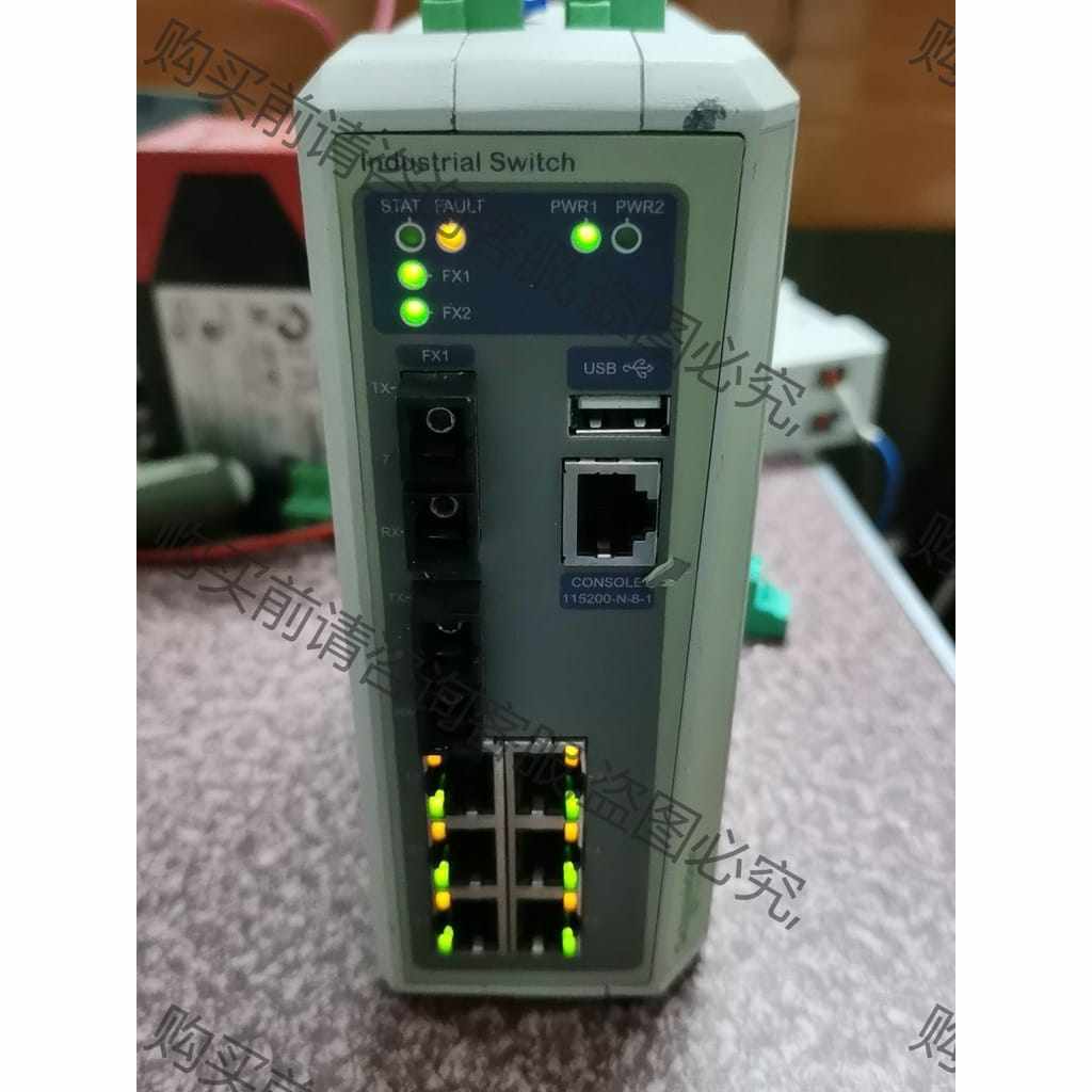 功能正常议价 施耐de交换机TCSESM083F2CU0M ，拆机九成新，功