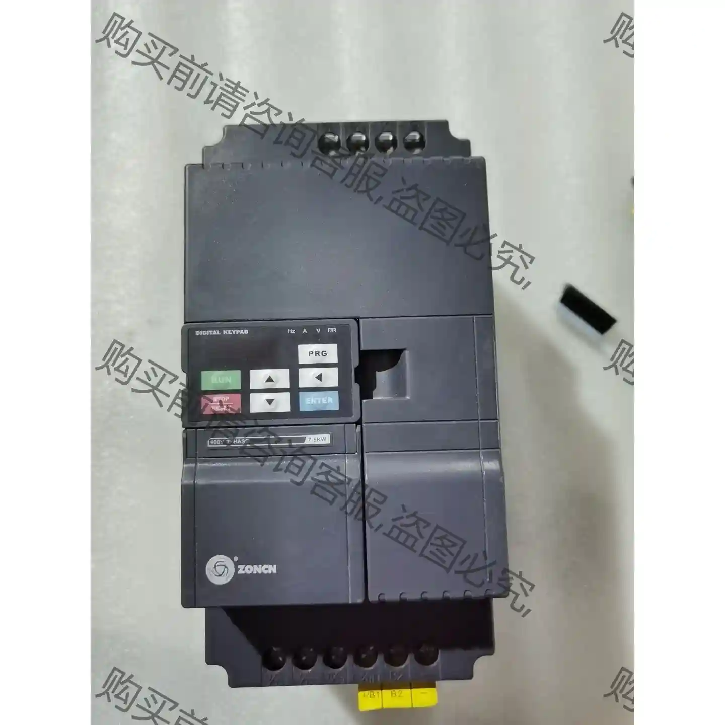众辰变频器Z2400-7R5G/11P 二手拆机件，成色如 先议价 包上机好