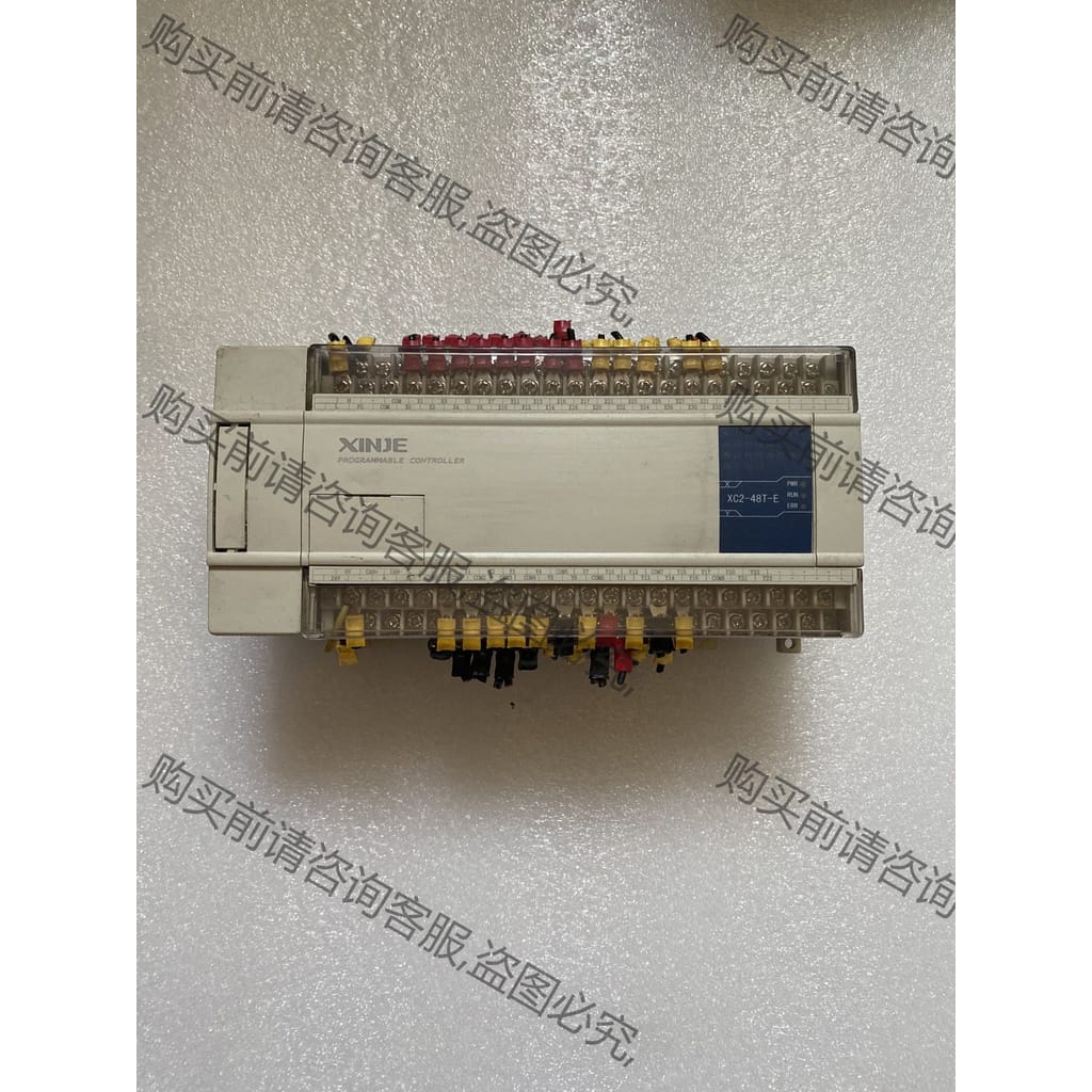 功能正常议价 信捷PLC拆机件XC2-48T-E