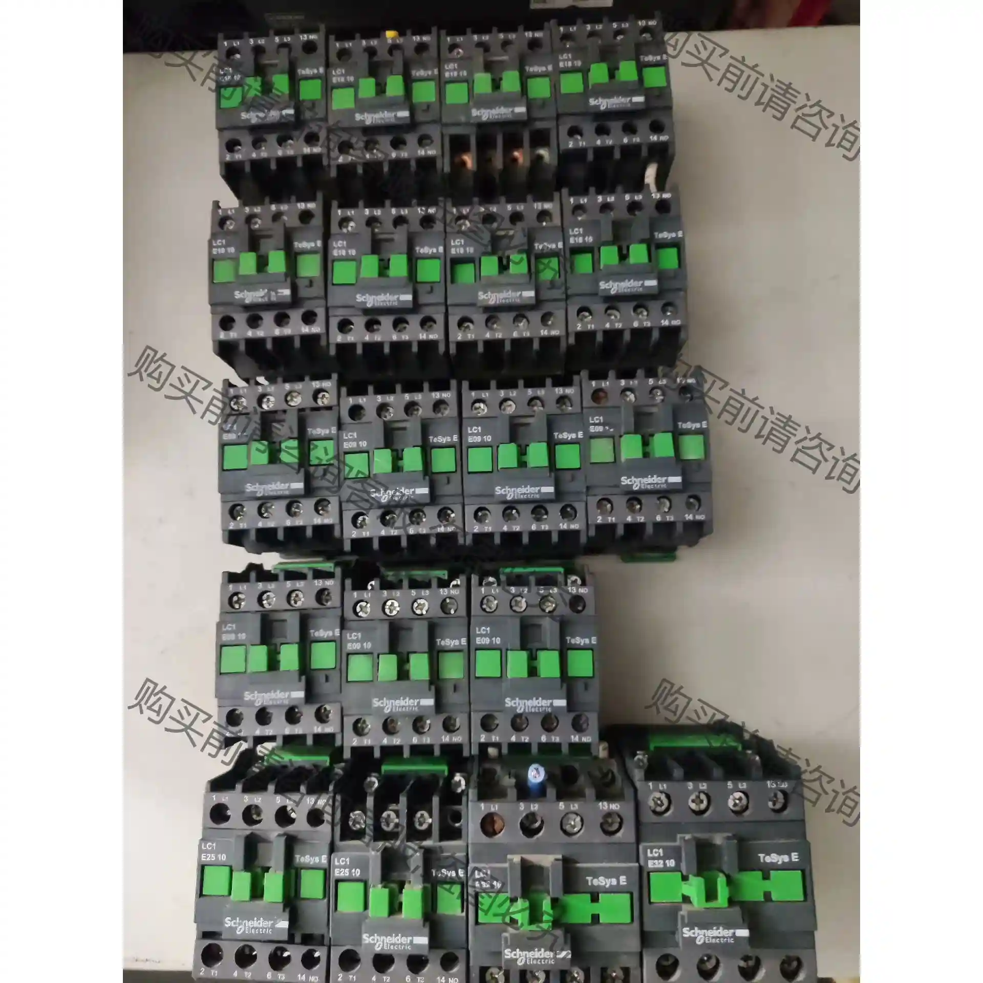 施耐de交流接触器 LC1E09/LC1E18/LC1E25/ 先议价 包上机好用