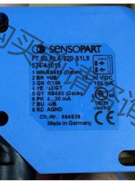 功能正常议价 森萨帕特激光传感器，FT 50 RLA220-S1L8574