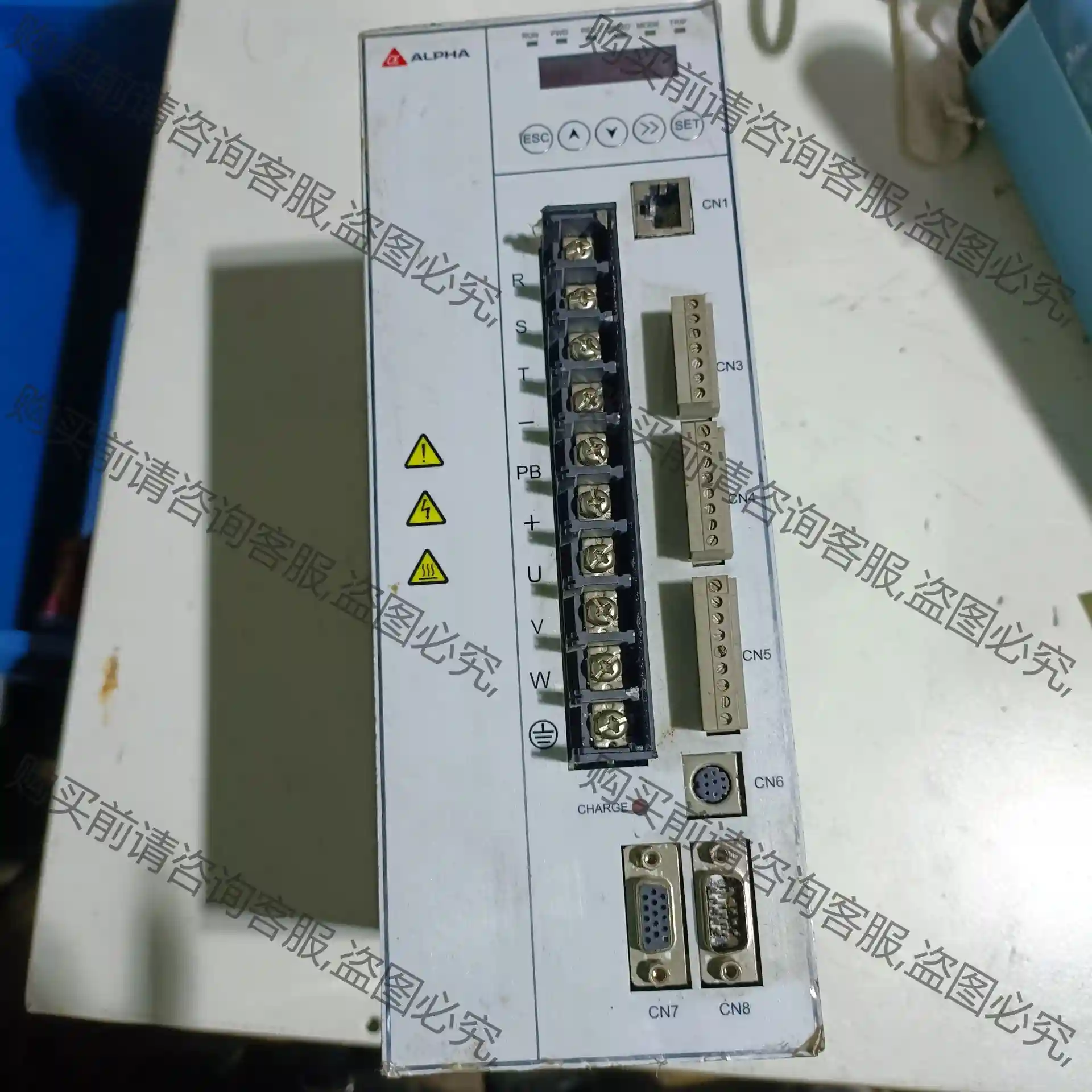 拆机阿尔法伺服驱动器AS600M-004T3E-S 先议价 包上机好用