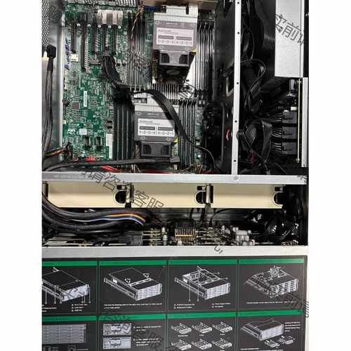 功能正常议价 国鑫24盘位服务器H11DSi双路主板 12gb硬盘背板 双