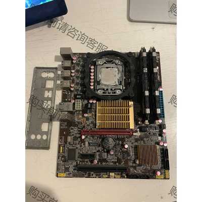 功能正常议价 套装x58主板，至强CPU x5550，镁光ddr3 4g内