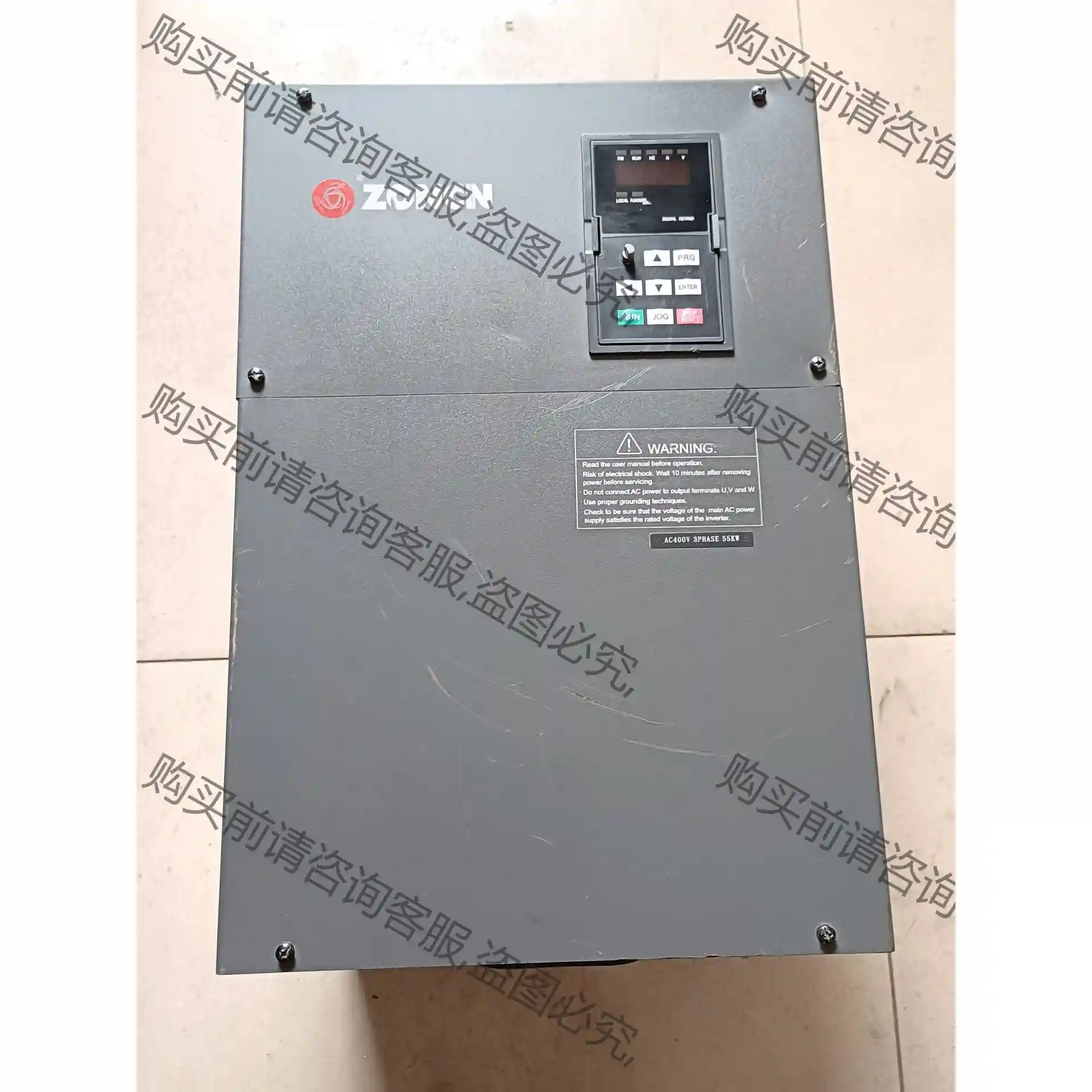 众辰变频器55KW，NZ200-55G-4原装拆机拆机，功能 先议价 包上机