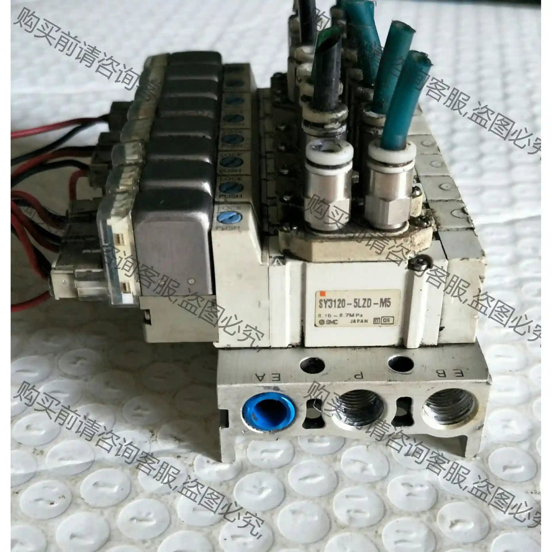 拆机 SM电磁阀SY3120-5LZD-M5, 原装拆机品 先议价 包上机好用