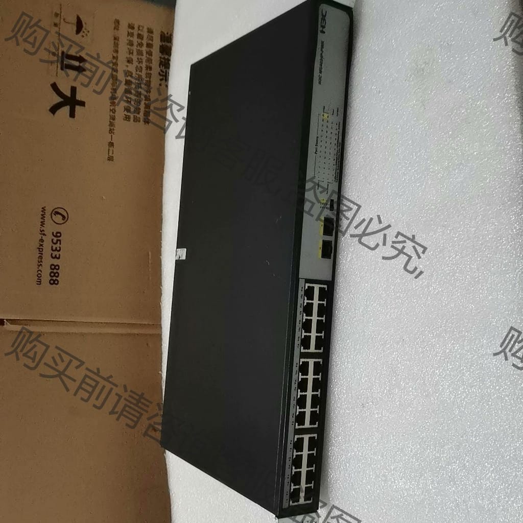 功能正常议价 H伞 MS4024P-PWR 24口全千兆POE供电以