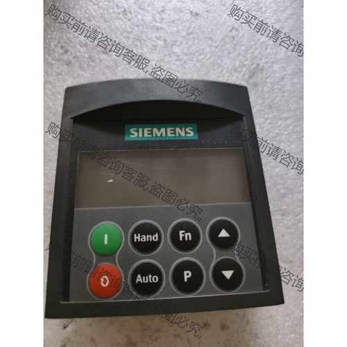 功能正常议价 西门zi430变频器面板 6SE6400-0BE00-0AA0