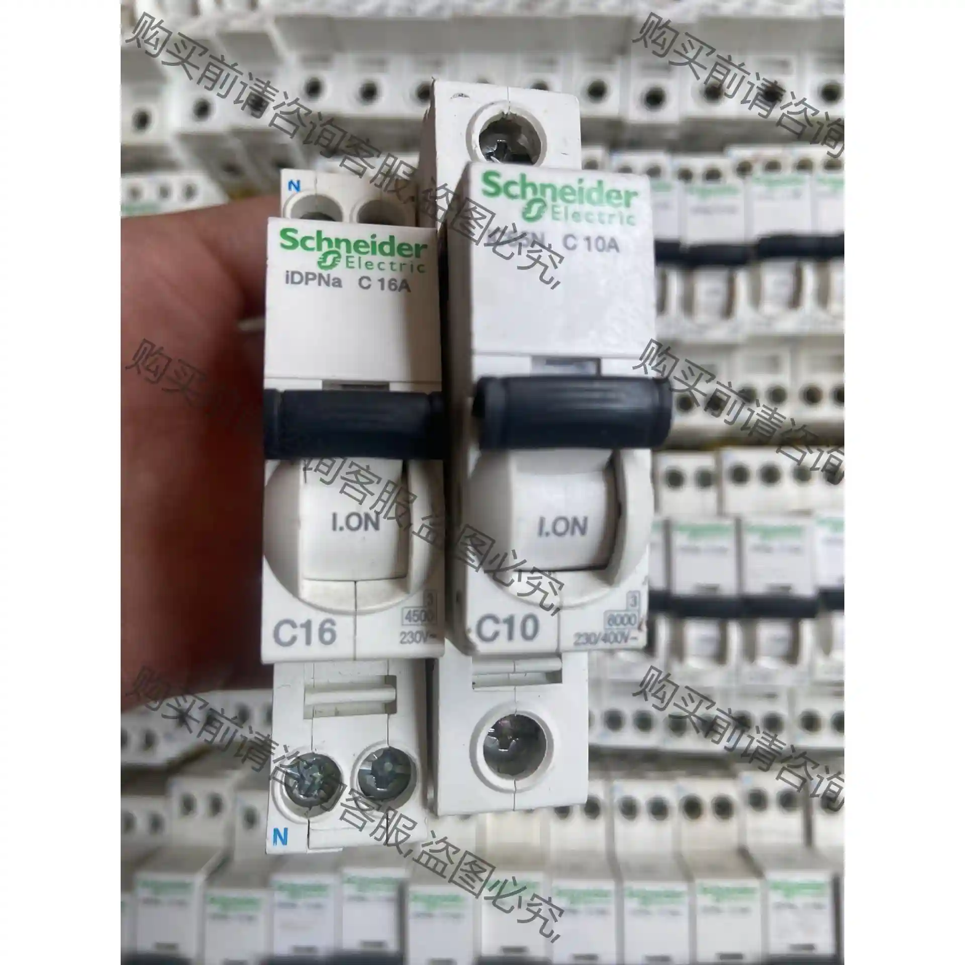 特价清仓处理二手拆机施耐de1p小型断路器ic65，i? 先议价 包上机