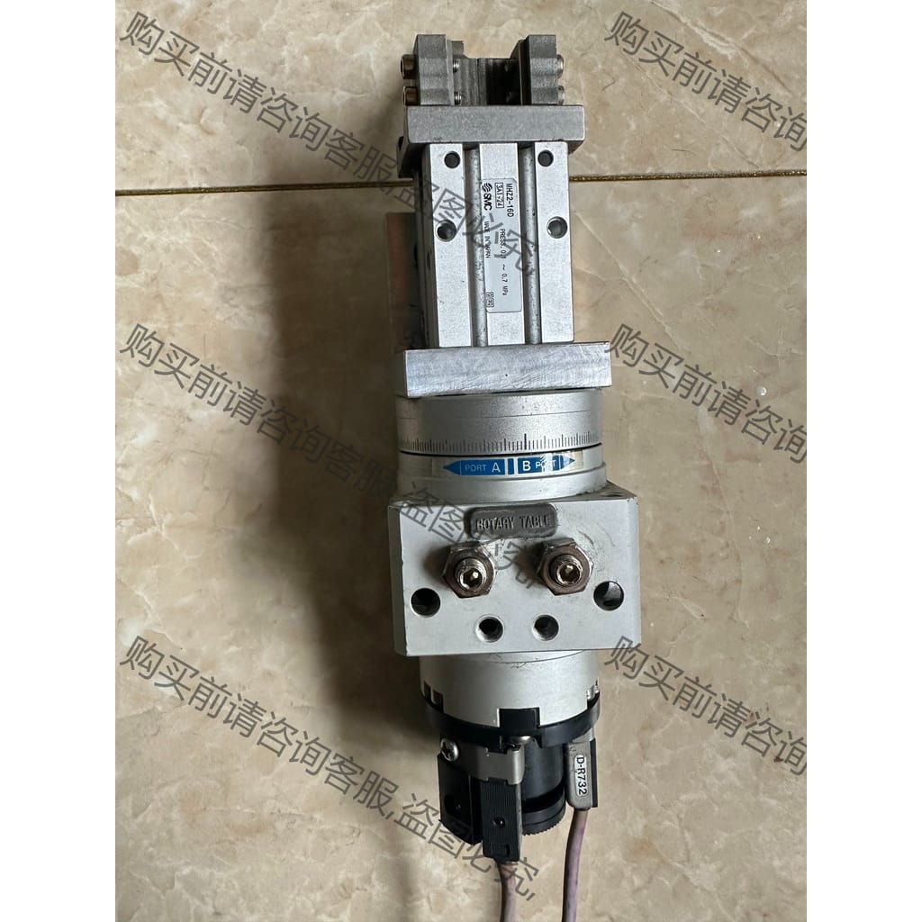 功能正常议价 SM旋转气缸，口罩机拆机，成色OK。如图。