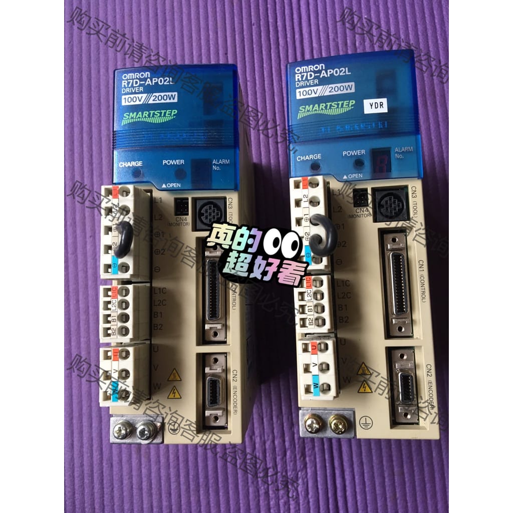 功能正常议价 欧姆long伺服驱动器R7D-AP02L，电压100V的，R7D-