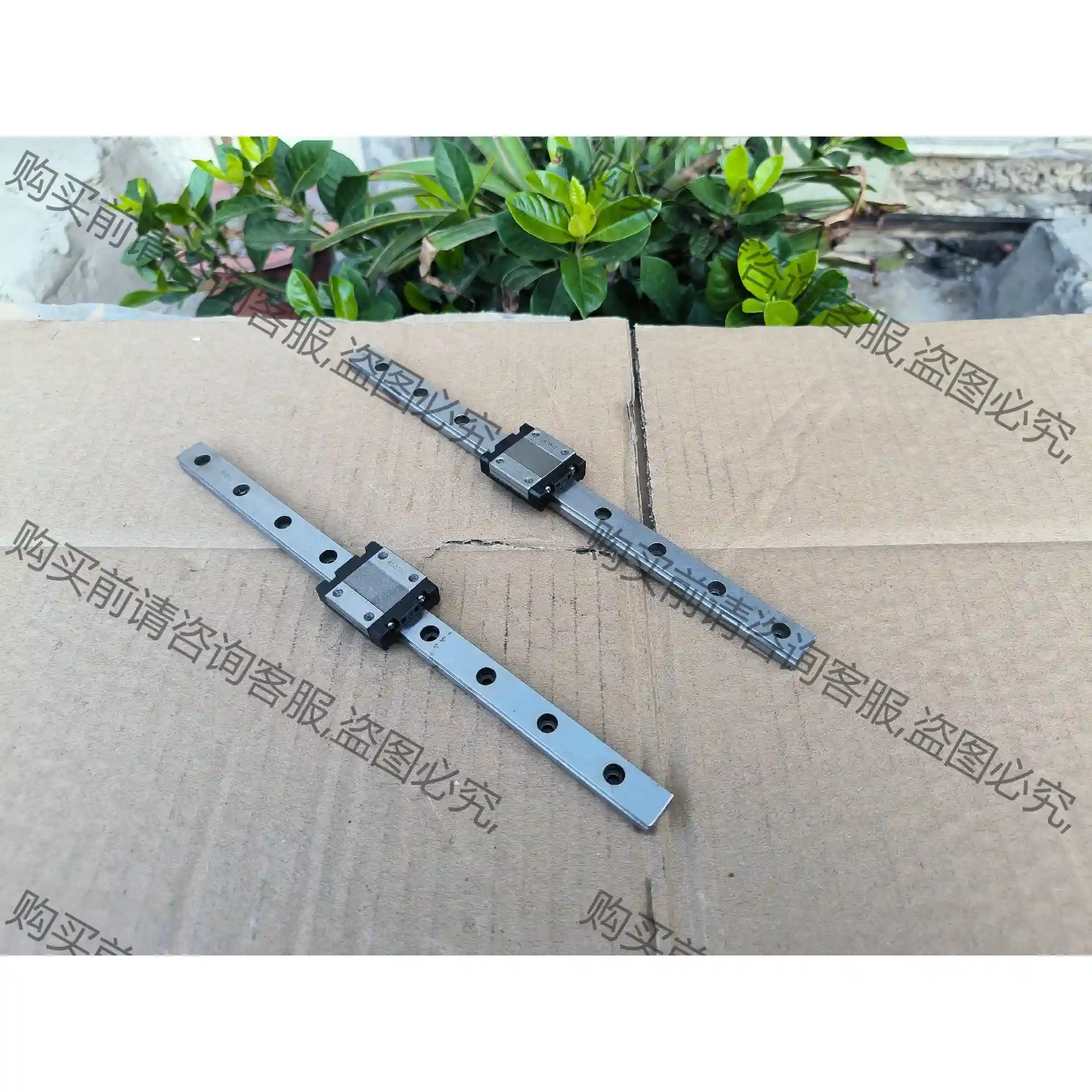THK SRS12M 直线导轨，一轨1滑块25块，轨长225 先议价 包上机好