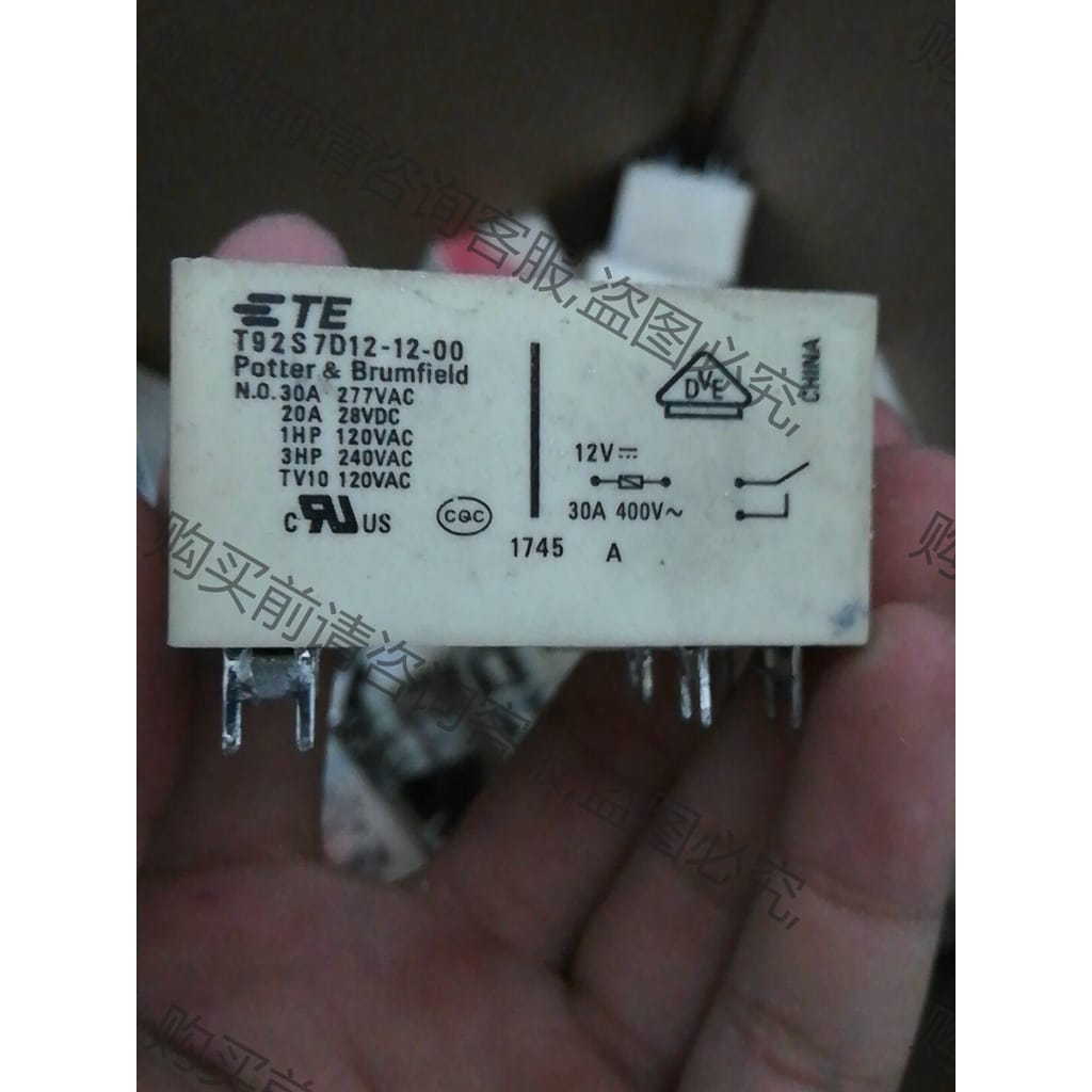 功能正常议价 T92S7D12-12-00进口拆机继电器，价好
